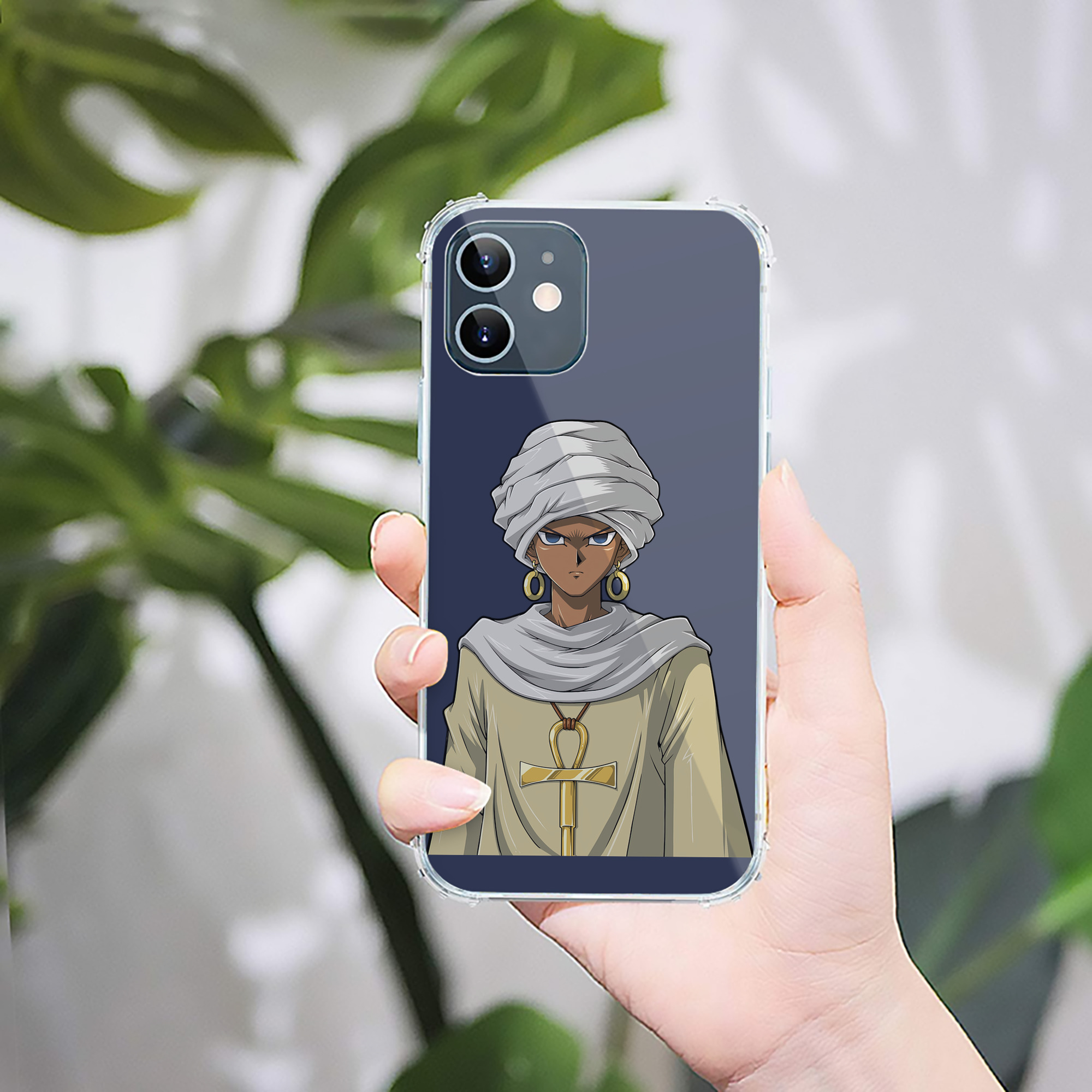 （画像用） 遊☆戯☆王 Yu-Gi-Oh! 【iPhone 12シリーズ対応】透明スマホケース（クリアソフトケース）